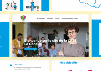 Site vitrine – CPTS La Gohelle